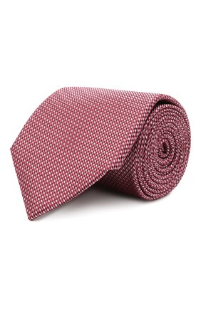 Мужской шелковый галстук CANALI розового цвета по цене 12700 руб., арт. 70/HJ03121 | Фото 1 Мужской шелковый галстук CANALI розового цвета, арт. 70/HJ03121 | Фото 1