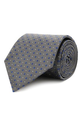 Мужской шелковый галстук CANALI серого цвета по цене 11500 руб., арт. 70/HJ03240 | Фото 1 Мужской шелковый галстук CANALI серого цвета, арт. 70/HJ03240 | Фото 1
