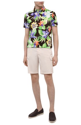 Мужское хлопковое поло RALPH LAUREN разноцветного цвета по цене 39150 руб., арт. 790831444 | Фото 2 Мужское хлопковое поло RALPH LAUREN разноцветного цвета, арт. 790831444 | Фото 2