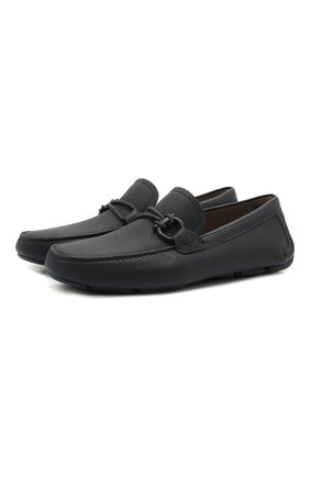 Мужские кожаные мокасины SALVATORE FERRAGAMO темно-синего цвета по цене 55000 руб., арт. Z-07324813E | Фото 1 Мужские кожаные мокасины SALVATORE FERRAGAMO темно-синего цвета, арт. Z-07324813E | Фото 1