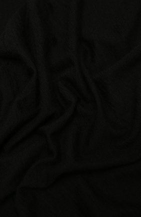 Женский кашемировый шарф RICK OWENS черного цвета по цене 59950 руб., арт. RP21S3486/WS | Фото 2 Женский кашемировый шарф RICK OWENS черного цвета, арт. RP21S3486/WS | Фото 2