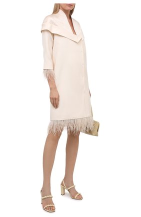 Женские кожаные босоножки SANTONI цвета по цене 49650 руб., арт. WHI059422HA2TPPTL30 | Фото 2 Женские кожаные босоножки SANTONI цвета, арт. WHI059422HA2TPPTL30 | Фото 2