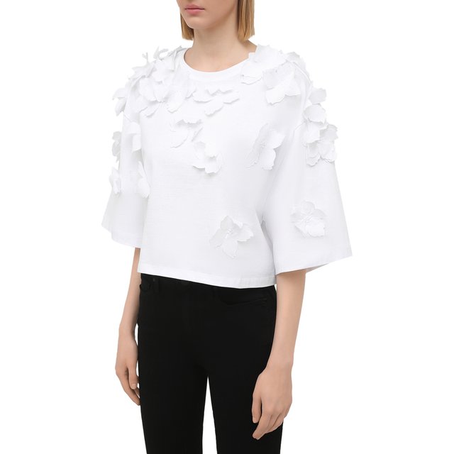 фото Хлопковая футболка redvalentino