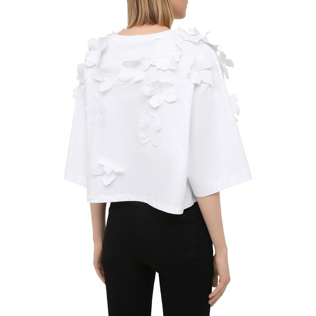 фото Хлопковая футболка redvalentino