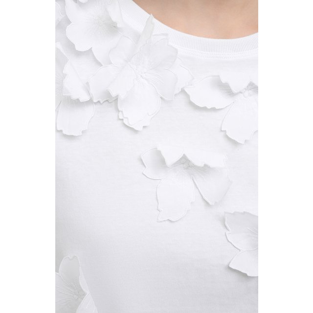 фото Хлопковая футболка redvalentino