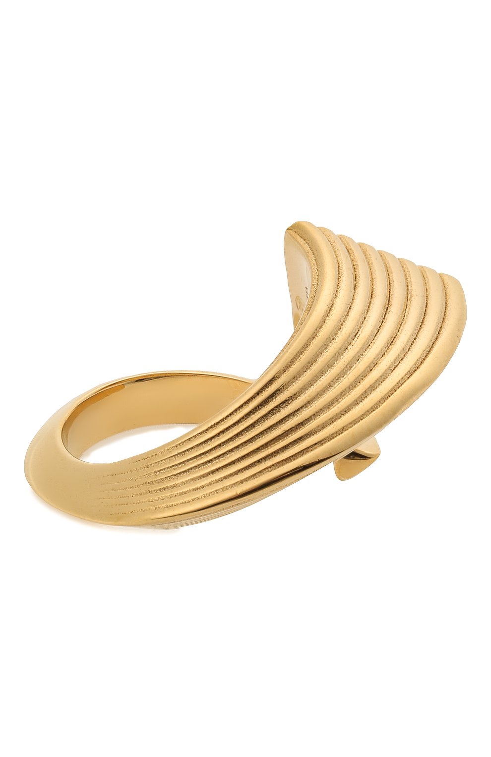 Женское кольцо BOTTEGA VENETA золотого цвета, арт. 651096/VB0B6 | Фото 2 (Материал: Серебро; Региональные ограничения белый список (Axapta Mercury): RU)