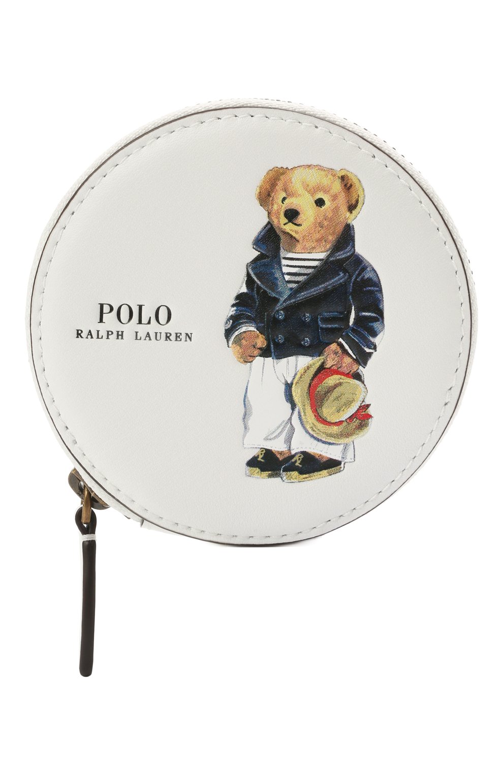 Женские кожаное портмоне POLO RALPH LAUREN белого цвета, арт. 427828897 | Фото 1