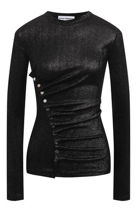 Женский топ из вискозы PACO RABANNE черного цвета по цене 36700 руб., арт. 20AJT0034VI0261 | Фото 1 Женский топ из вискозы PACO RABANNE черного цвета, арт. 20AJT0034VI0261 | Фото 1