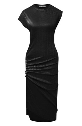 Женское платье из вискозы PACO RABANNE черного цвета по цене 51900 руб., арт. 20AJR0007VI0261 | Фото 1 Женское платье из вискозы PACO RABANNE черного цвета, арт. 20AJR0007VI0261 | Фото 1