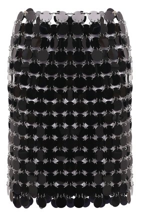 Женская юбка PACO RABANNE черного цвета по цене 140500 руб., арт. 20AIJU010PS0133 | Фото 1 Женская юбка PACO RABANNE черного цвета, арт. 20AIJU010PS0133 | Фото 1
