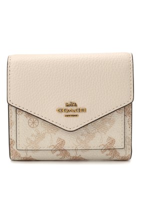 Женские портмоне COACH светло-бежевого цвета по цене 8995 руб., арт. C0047 | Фото 1 Женские портмоне COACH светло-бежевого цвета, арт. C0047 | Фото 1