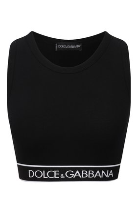 Женский топ-бюстье DOLCE & GABBANA черного цвета по цене 13200 руб., арт. 07B05T/FUGF5 | Фото 1 Женский топ-бюстье DOLCE & GABBANA черного цвета, арт. 07B05T/FUGF5 | Фото 1