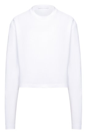Женский хлопковый свитшот WARDROBE.NYC белого цвета по цене 13900 руб., арт. W1015R03 | Фото 1 Женский хлопковый свитшот WARDROBE.NYC белого цвета, арт. W1015R03 | Фото 1