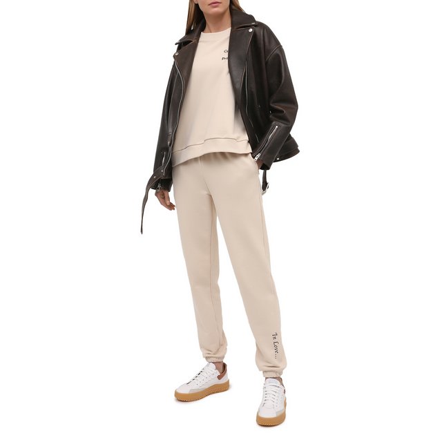 фото Кожаные кеды chloé