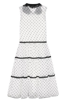 Детское платье DESIGNERS CAT белого цвета по цене 34200 руб., арт. 100000K01000688/4A-8A | Фото 2 Детское платье DESIGNERS CAT белого цвета, арт. 100000K01000688/4A-8A | Фото 2