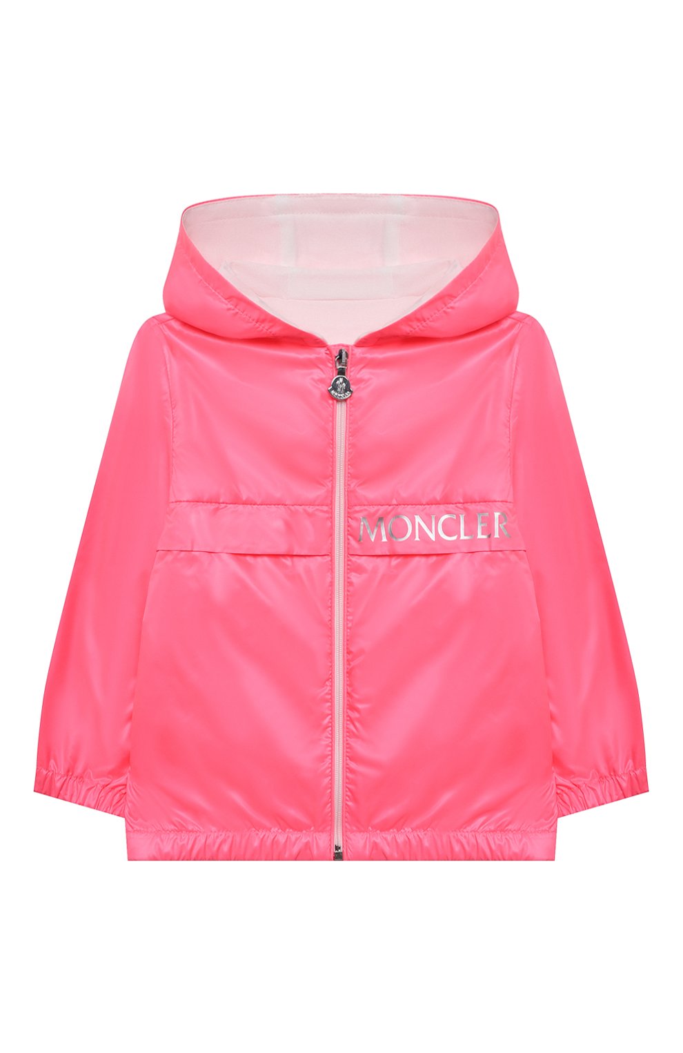 Детского ветровка с капюшоном MONCLER фуксия цвета, арт. G1-951-1A719-10-54A8W | Фото 1