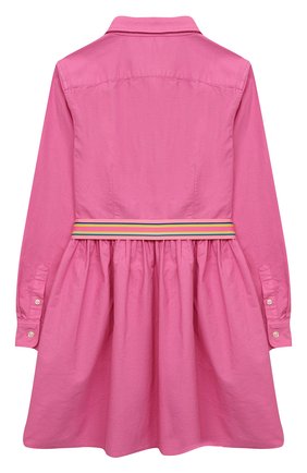 Детское хлопковое платье POLO RALPH LAUREN розового цвета по цене 9795 руб., арт. 313835211 | Фото 2 Детское хлопковое платье POLO RALPH LAUREN розового цвета, арт. 313835211 | Фото 2 (Материал внешний: Хлопок; Рукава: Длинные; Случай: Повседневный; Девочки Кросс-КТ: Платье-одежда; Ростовка одежда: 10 - 11 лет | 140 - 146см, 12 лет | 152 см, 8 лет | 128 см, 9 лет | 134 см)