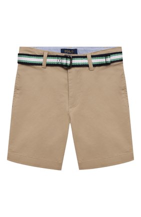 Детские хлопковые шорты POLO RALPH LAUREN бежевого цвета по цене 5550 руб., арт. 320832061 | Фото 1 Детские хлопковые шорты POLO RALPH LAUREN бежевого цвета, арт. 320832061 | Фото 1