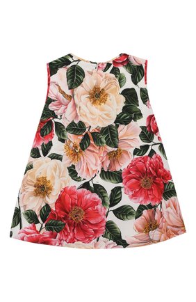 Детское топ из вискозы DOLCE & GABBANA разноцветного цвета по цене 27800 руб., арт. L51N47/FSRMW/8-14 | Фото 2 Детское топ из вискозы DOLCE & GABBANA разноцветного цвета, арт. L51N47/FSRMW/8-14 | Фото 2 (Материал внешний: Вискоза; Материал подклада: Шелк; Рукава: Короткие; Ростовка одежда: 10 - 11 лет | 140 - 146см, 12 лет | 152 см, 8 лет | 128 см)