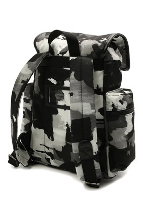 Детская рюкзак DOLCE & GABBANA серого цвета, арт. EM0100/AJ769 | Фото 2 (Материал: Текстиль, Натуральная кожа; Региональные ограничения белый список (Axapta Mercury): RU)