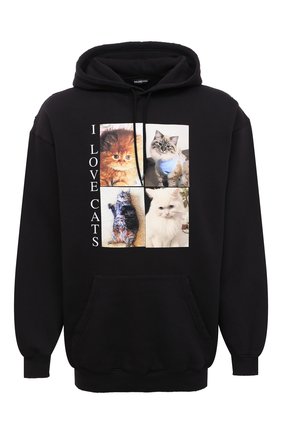 Мужской хлопковое худи BALENCIAGA черного цвета по цене 67450 руб., арт. 570811/TJVG9 | Фото 1 Мужской хлопковое худи BALENCIAGA черного цвета, арт. 570811/TJVG9 | Фото 1 (Длина (для топов): Удлиненные; Принт: С принтом; Материал внешний: Хлопок; Мужское Кросс-КТ: Худи-одежда; Стили: Гранж; Рукава: Длинные)