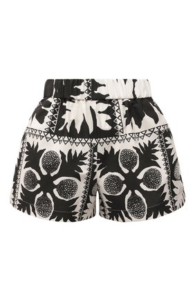 Женские шорты REDVALENTINO черно-белого цвета по цене 29050 руб., арт. VR0RFE95/5SA | Фото 1 Женские шорты REDVALENTINO черно-белого цвета, арт. VR0RFE95/5SA | Фото 1