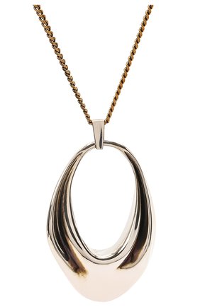 Женское колье ALEXANDER MCQUEEN серебряного цвета по цене 56900 руб., арт. 659627/J160Z | Фото 2 Женское колье ALEXANDER MCQUEEN серебряного цвета, арт. 659627/J160Z | Фото 2