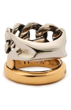 Женское кольцо ALEXANDER MCQUEEN серебряного цвета по цене 29950 руб., арт. 659641/J160Z | Фото 2 Женское кольцо ALEXANDER MCQUEEN серебряного цвета, арт. 659641/J160Z | Фото 2