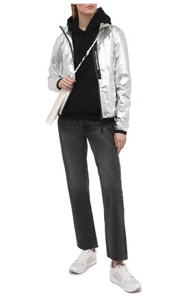 Женские кожаные кроссовки billie MICHAEL MICHAEL KORS белого цвета по цене 18700 руб., арт. 43R1BIFS2L | Фото 2 Женские кожаные кроссовки billie MICHAEL MICHAEL KORS белого цвета, арт. 43R1BIFS2L | Фото 2