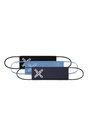 Мужская набор из трех масок для лица kenzo sport KENZO разноцветного цвета по цене 6470 руб., арт. FA68MK221SCB | Фото 1 Мужская набор из трех масок для лица kenzo sport KENZO разноцветного цвета, арт. FA68MK221SCB | Фото 1 (Материал: Текстиль, Хлопок; Мужское Кросс-КТ: Маска)