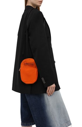 Женская сумка HERON PRESTON оранжевого цвета по цене 27450 руб., арт. HWNQ001R21FAB0012200 | Фото 2 Женская сумка HERON PRESTON оранжевого цвета, арт. HWNQ001R21FAB0012200 | Фото 2