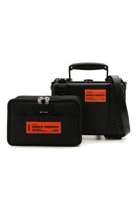 Женская сумка HERON PRESTON черного цвета по цене 41650 руб., арт. HWNN001R21PLA0011010 | Фото 6 Женская сумка HERON PRESTON черного цвета, арт. HWNN001R21PLA0011010 | Фото 6