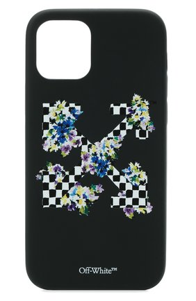 Чехол для iphone 12 pro OFF-WHITE черного цвета по цене 6740 руб., арт. 0WPA020S21PLA003 | Фото 1 Чехол для iphone 12 pro OFF-WHITE черного цвета, арт. 0WPA020S21PLA003 | Фото 1