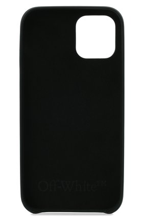 Чехол для iphone 12 pro OFF-WHITE черного цвета по цене 6740 руб., арт. 0WPA020S21PLA003 | Фото 2 Чехол для iphone 12 pro OFF-WHITE черного цвета, арт. 0WPA020S21PLA003 | Фото 2