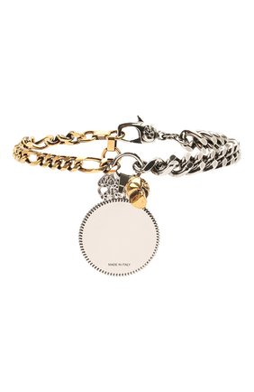 Мужской браслет ALEXANDER MCQUEEN серебряного цвета по цене 33950 руб., арт. 651091/J160K | Фото 2 Мужской браслет ALEXANDER MCQUEEN серебряного цвета, арт. 651091/J160K | Фото 2