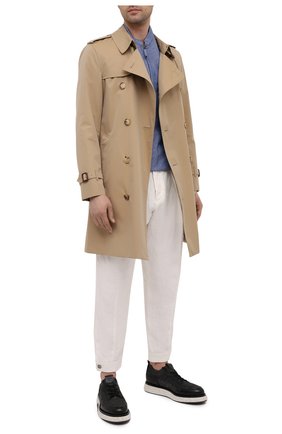Мужские комбинированные кеды GIORGIO ARMANI черного цвета по цене 76300 руб., арт. X2J152/XM807 | Фото 2 Мужские комбинированные кеды GIORGIO ARMANI черного цвета, арт. X2J152/XM807 | Фото 2