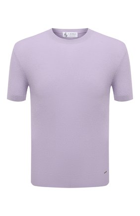 Мужской джемпер из хлопка и шелка IL BORGO CASHMERE сиреневого цвета по цене 28050 руб., арт. 55-821G0 | Фото 1 Мужской джемпер из хлопка и шелка IL BORGO CASHMERE сиреневого цвета, арт. 55-821G0 | Фото 1