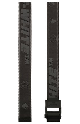 Мужской текстильный ремень OFF-WHITE черного цвета по цене 15250 руб., арт. 0MRB050S21FAB001 | Фото 2 Мужской текстильный ремень OFF-WHITE черного цвета, арт. 0MRB050S21FAB001 | Фото 2 (Материал: Текстиль; Случай: Повседневный)