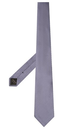 Мужской шелковый галстук BRIONI синего цвета, арт. 062I00/P041K | Фото 2 (Принт: С принтом; Материал: Текстиль, Шелк; Региональные ограничения белый список (Axapta Mercury): RU)