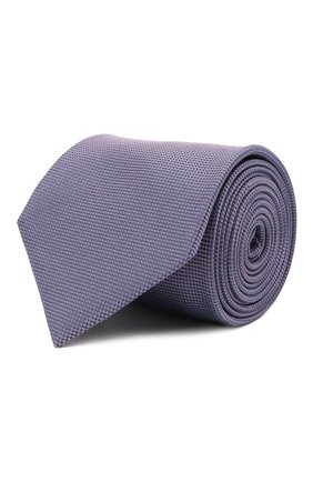 Мужской шелковый галстук BRIONI сиреневого цвета, арт. 062I00/09459 | Фото 1 (Материал: Шелк, Текстиль; Принт: С принтом)