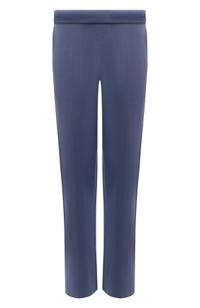 Мужские брюки из шелка и хлопка BRIONI синего цвета, арт. UMGL0L/P0K22 | Фото 1 (Длина (брюки, джинсы): Стандартные; Материал внешний: Шелк, Хлопок; Случай: Повседневный; Мужское Кросс-КТ: Брюки-трикотаж; Стили: Спорт-шик; Региональные ограничения белый список (Axapta Mercury): RU)