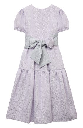 Детское платье DESIGNERS CAT сиреневого цвета по цене 35100 руб., арт. 100000K01000740/10A-12A | Фото 2 Детское платье DESIGNERS CAT сиреневого цвета, арт. 100000K01000740/10A-12A | Фото 2