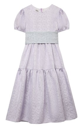 Детское платье DESIGNERS CAT сиреневого цвета по цене 29950 руб., арт. 100000K01000740/4A-8A | Фото 1 Детское платье DESIGNERS CAT сиреневого цвета, арт. 100000K01000740/4A-8A | Фото 1