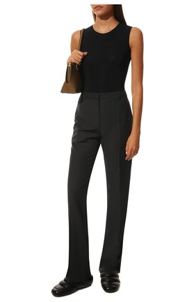 Женские кожаные сабо PROENZA SCHOULER черного цвета по цене 54700 руб., арт. PS36114A/13001 | Фото 2 Женские кожаные сабо PROENZA SCHOULER черного цвета, арт. PS36114A/13001 | Фото 2