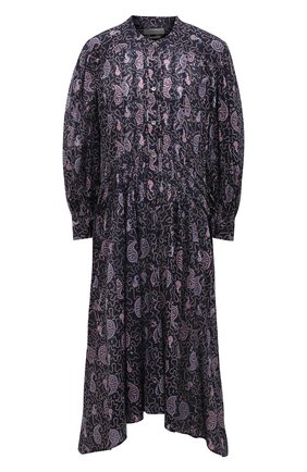 Женское хлопковое платье ISABEL MARANT ETOILE фиолетового цвета по цене 44300 руб., арт. R01876-21P031E/ARIANA | Фото 1 Женское хлопковое платье ISABEL MARANT ETOILE фиолетового цвета, арт. R01876-21P031E/ARIANA | Фото 1