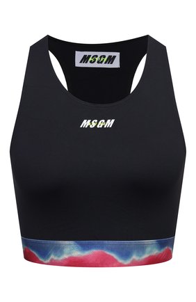 Женский топ MSGM черного цвета по цене 14250 руб., арт. 3045MDT01 217250 | Фото 1 Женский топ MSGM черного цвета, арт. 3045MDT01 217250 | Фото 1