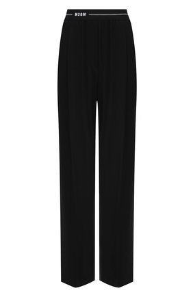 Женские брюки MSGM черного цвета по цене 31750 руб., арт. 3041MDP12 217116 | Фото 1 Женские брюки MSGM черного цвета, арт. 3041MDP12 217116 | Фото 1