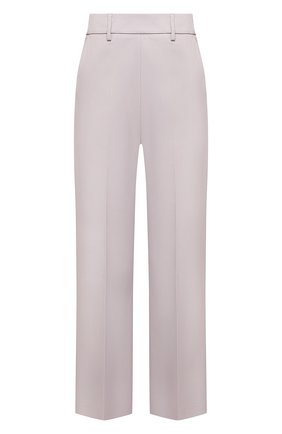 Женские хлопковые брюки MSGM серого цвета по цене 26250 руб., арт. 3041MDP06 217105 | Фото 1 Женские хлопковые брюки MSGM серого цвета, арт. 3041MDP06 217105 | Фото 1