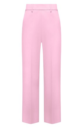 Женские хлопковые брюки MSGM светло-розового цвета по цене 26250 руб., арт. 3041MDP06 217105 | Фото 1 Женские хлопковые брюки MSGM светло-розового цвета, арт. 3041MDP06 217105 | Фото 1