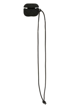 Чехол для airpods pro BOTTEGA VENETA черного цвета, арт. 650530/V0EY1 | Фото 4 (Региональные ограничения белый список (Axapta Mercury): RU; Материал: Пластик)